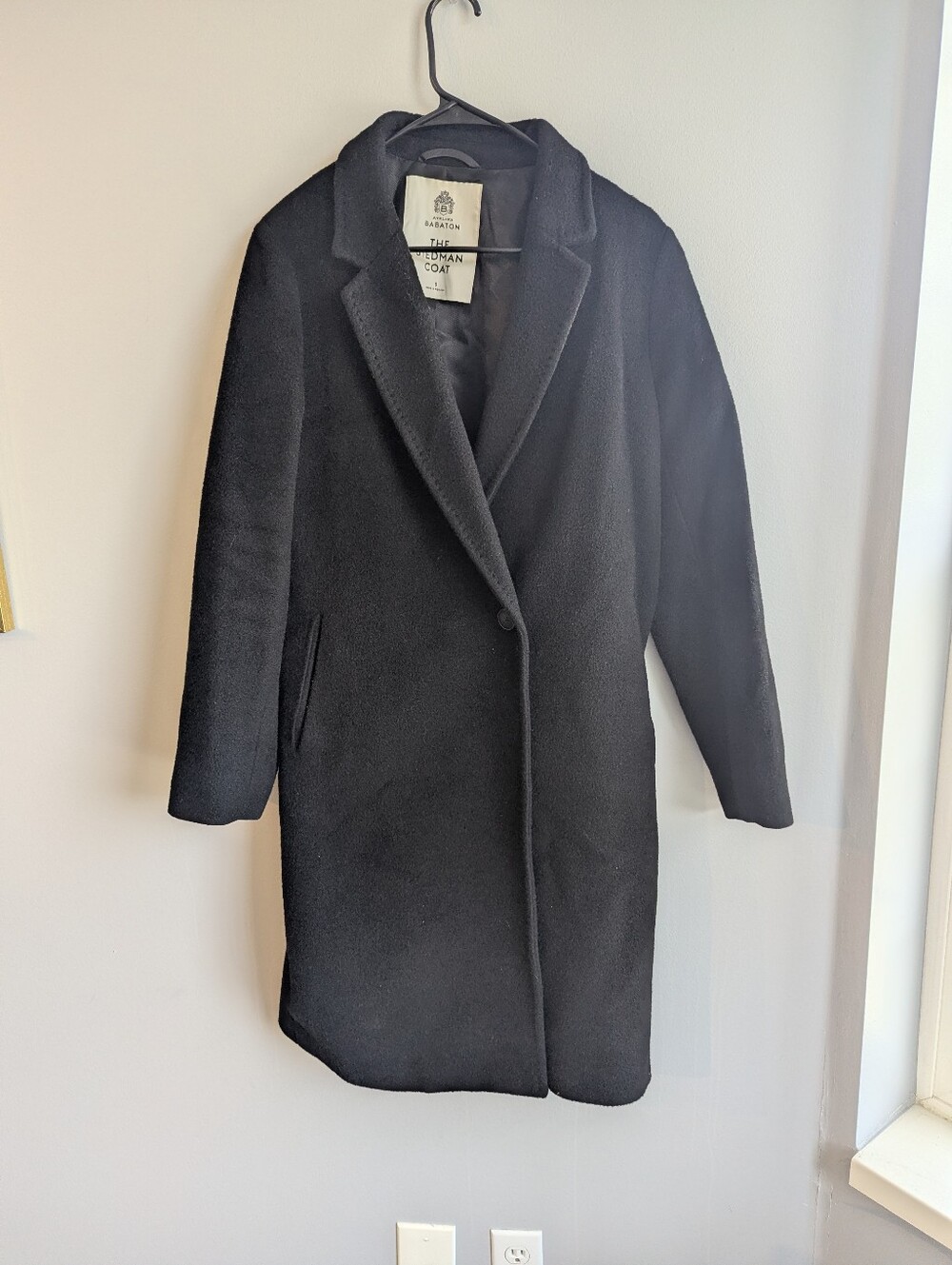 Aritzia Babaton The Stedman Camel Hair Coat